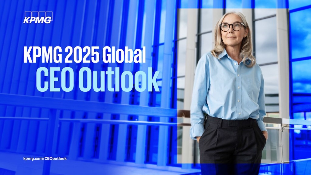 KPMG CEO Outlook 2025_Cover
