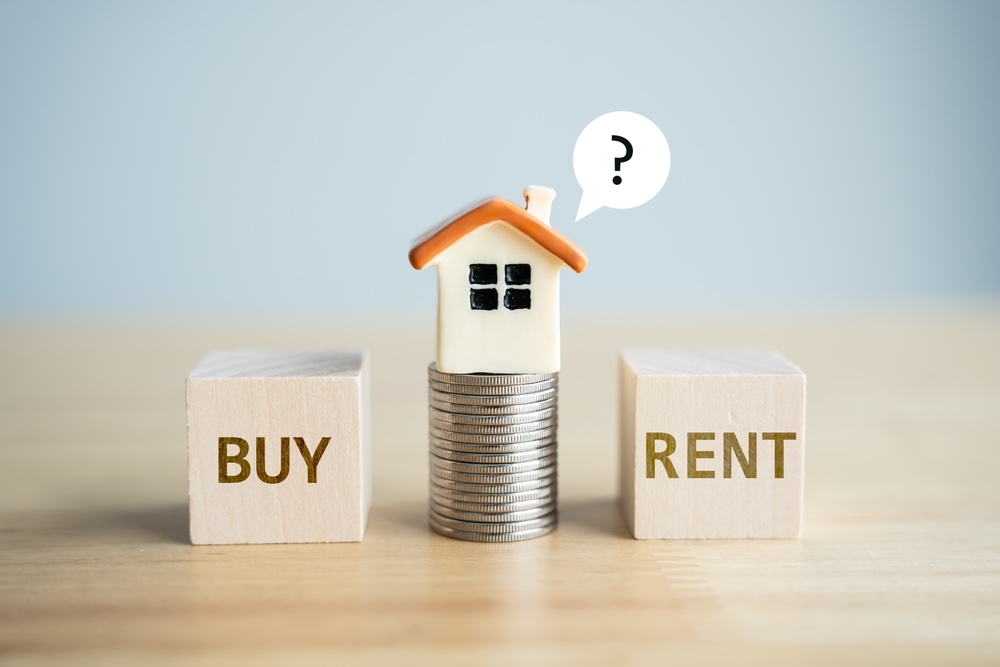 Buy,Or,Rent,Home,Concept.,Real,Estate,,Property,Investment.,Choice