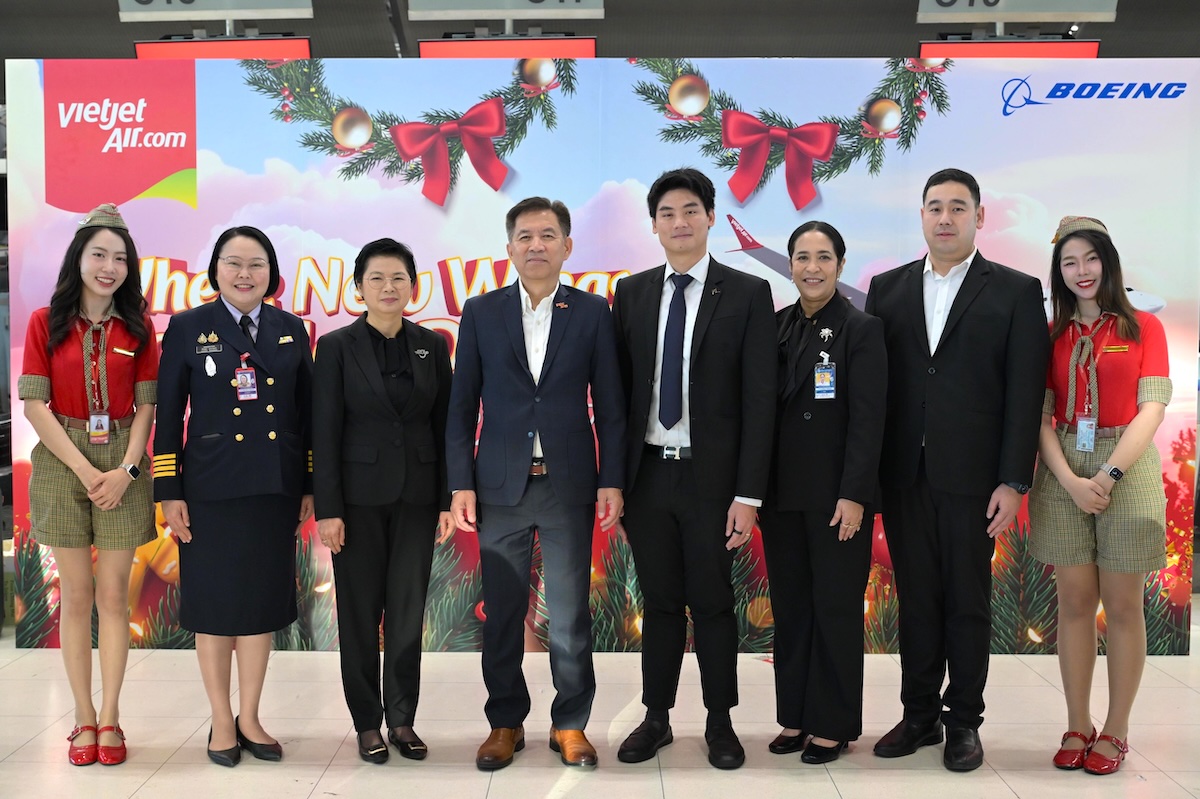 Vietjet Thailand Inaugurates the first Boeing 737-8