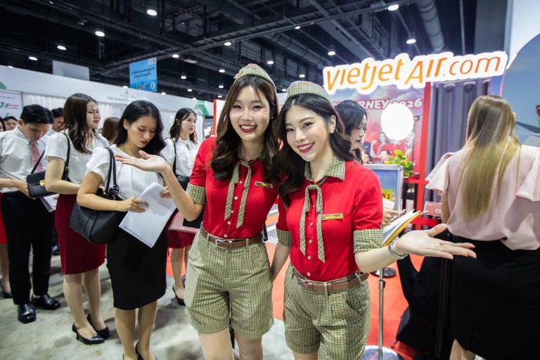 Vietjet Thailand at Job Expo