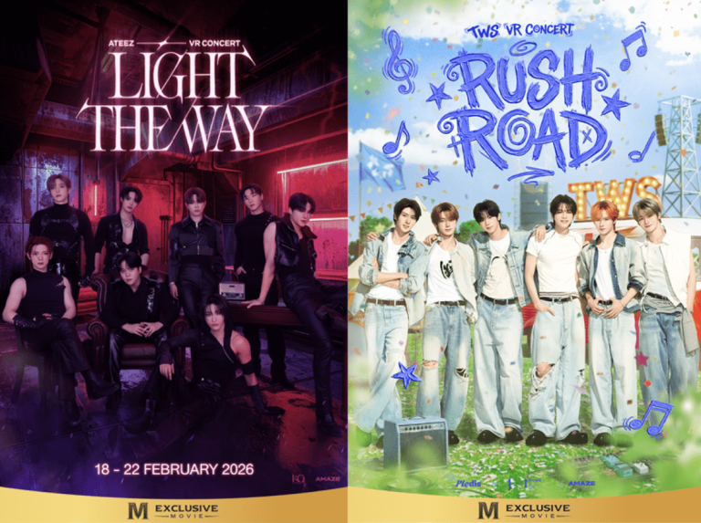 ATEEZ VR CONCERT : LIGHT THE WAY” และ “TWS VR CONCERT : RUSH ROAD”