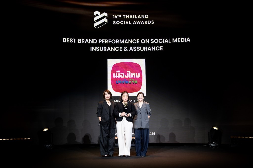 เมืองไทยประกันชีวิต social awards