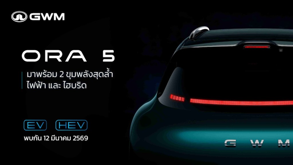 GWM Introduces GWM ORA 5 SUV with BEV and HEV Powertrains_(1)