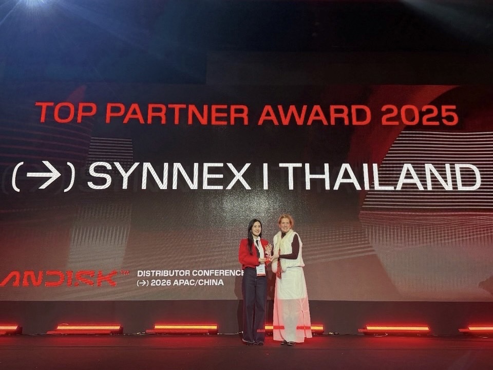 SYNNEX คว้า TOP PARTNER AWARD 2026
