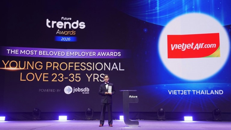 เวียตเจ็ทไทยแลนด์ รับรางวัล Future Trends 2026