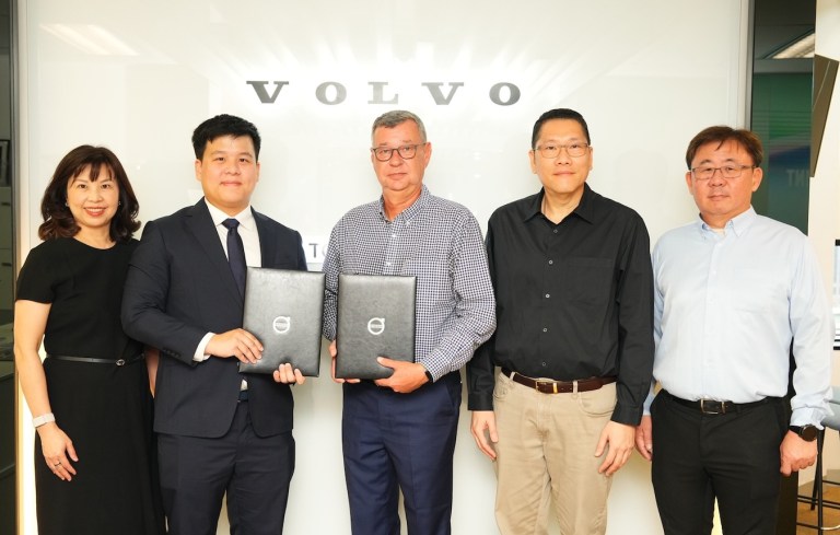 New Volvo showroom in Ubon Ratchathani