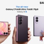 Samsung Galaxy Z Fold8 Ultra, Fold8, and Flip8_KV_Family