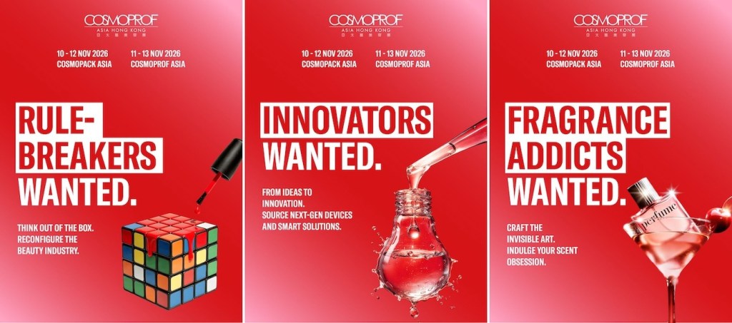 Cosmoprof Asia 2026 Launches Global “WANTED” Campaign Ahead of its November Edition in Hong Kong