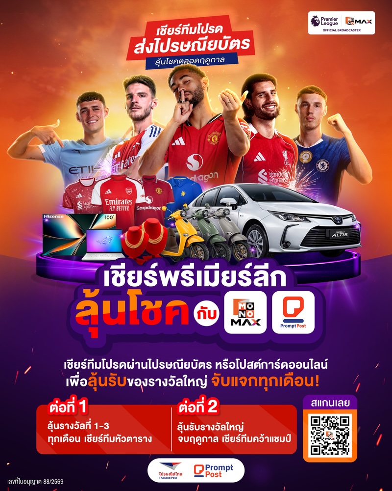 Thailand post JAS