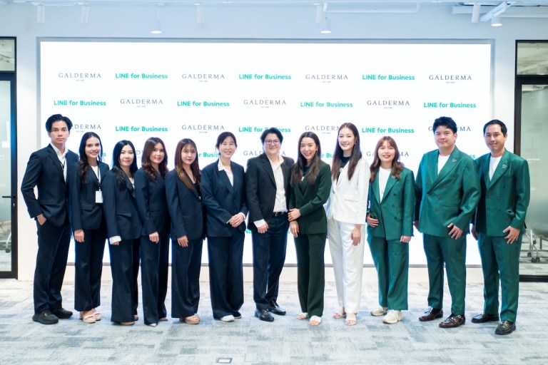 Galderma x LINE for Business